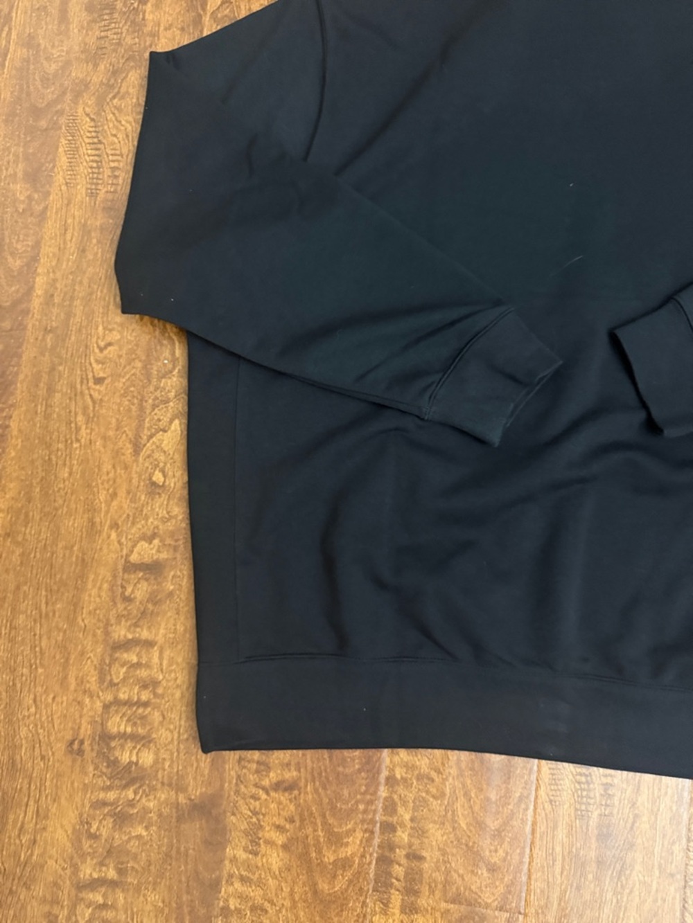 Nike Black Hoodie with White Distressed NIKE Logo Size XXL - Picture 16 of 16